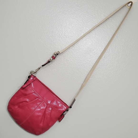 Coach Swingpack Soho Pleated Leather Crossbody Bag - Picture 2 of 5